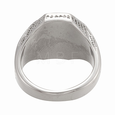 Men's Titanium Steel Finger Rings STAS-H102-AS-11-1