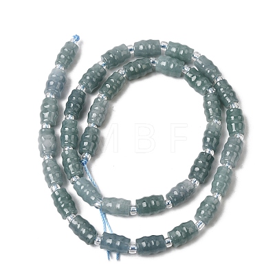 Natural Myanmar Jadeite Beads Strands G-F822-D01-01-1