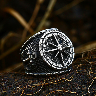 304 Stainless Steel Finger Rings for Men FS-WG78993-08-1