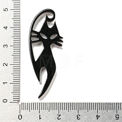 Halloween Theme Acrylic Pendants OACR-P026-G01-1