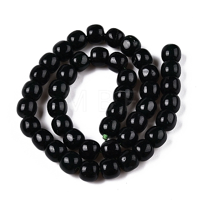 Dyed Natural White Jade Beads Strands G-T138-S02-1