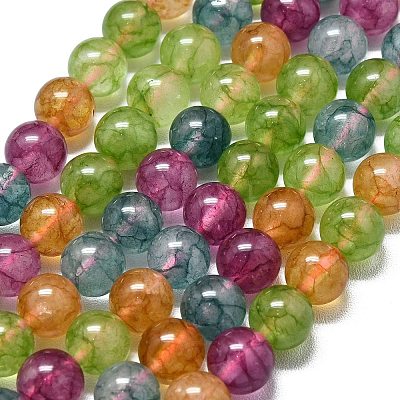 Natural Malaysia Jade Beads Strands G-L645-C01-8mm-10-1