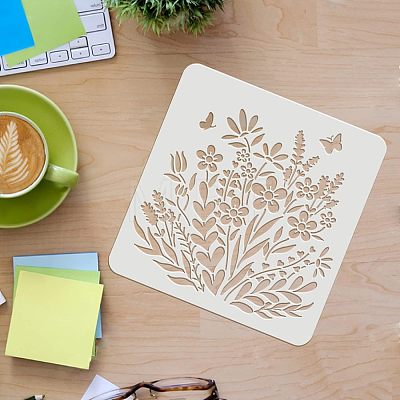 Plastic Reusable Drawing Painting Stencils Templates DIY-WH0172-465-1