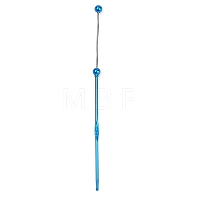 DIY Alloy Beadable Crochet Hooks AJEW-A064-02E-1