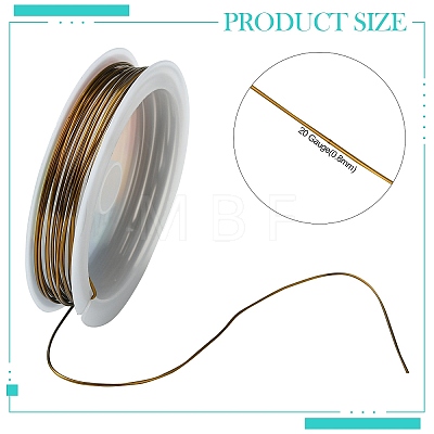 Copper Jewelry Wire CWIR-CW0.8mm-29-1