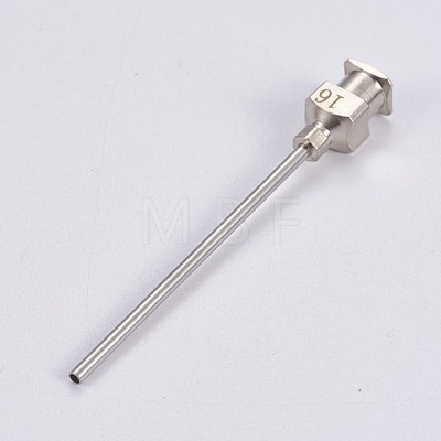 Stainless Steel Fluid Precision Blunt Needle Dispense Tips TOOL-WH0117-15E-1