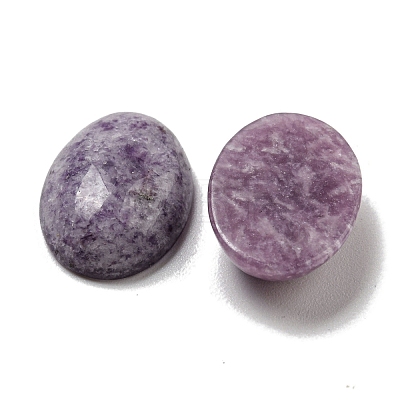 Natural Lepidolite Cabochons X-G-C115-01A-42-1