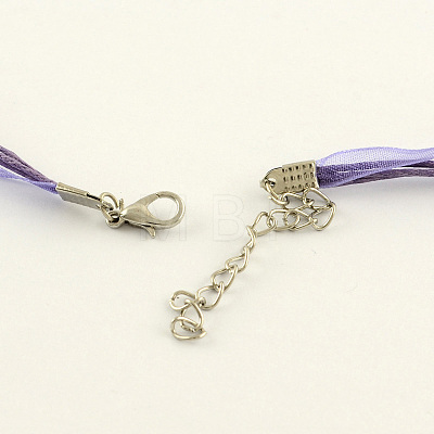 Multi-strand Necklace Cord for Jewelry Making NJEW-R218-08-1