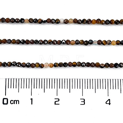 Natural Tiger Eye Beads Strands G-H003-B04-02-1