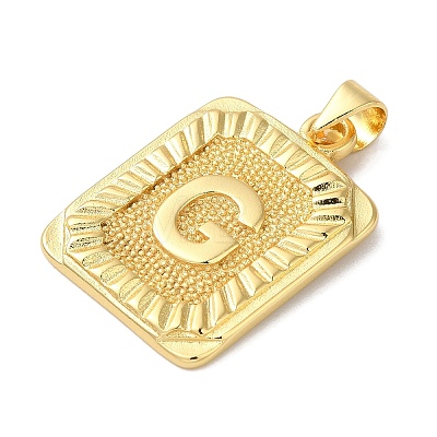 Rack Plating Brass Pendants KK-B092-42G-G-1