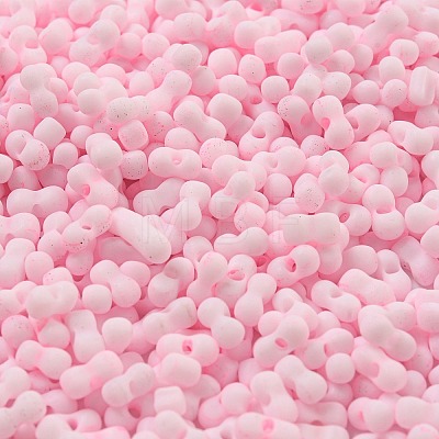 Macaron Color Opaque Frosted Glass Seed Beads SEED-K009-12B-09-1