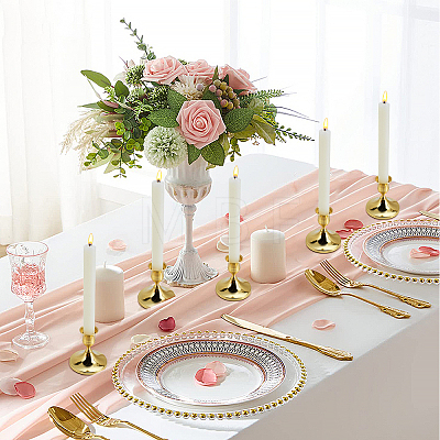 18Pcs Aluminium & Iron Candle Holders AJEW-WA0004-85A-1