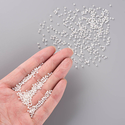 11/0 Grade A Transparent Glass Seed Beads X-SEED-N001-E-436-1