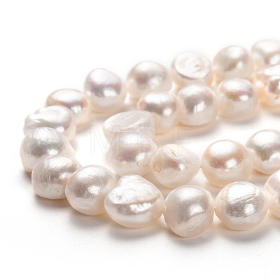 Natural Cultured Freshwater Pearl Beads Strands PEAR-L033-50-01-1