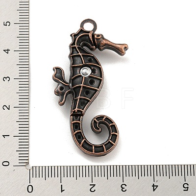 Tibetan Style Alloy Pendants FIND-C052-22R-1