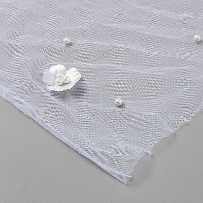 Polyamide & Resin Mesh Fabric DIY-WH0671-349B-1