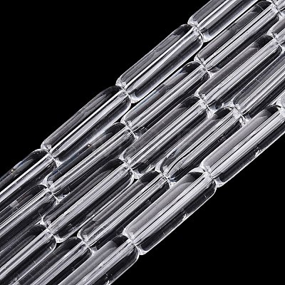 Transparent Glass Beads Strands X-GLAA-N070-01A-A01-1