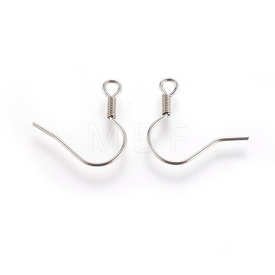 Stainless Steel Earring Hooks X-STAS-E009-2-1