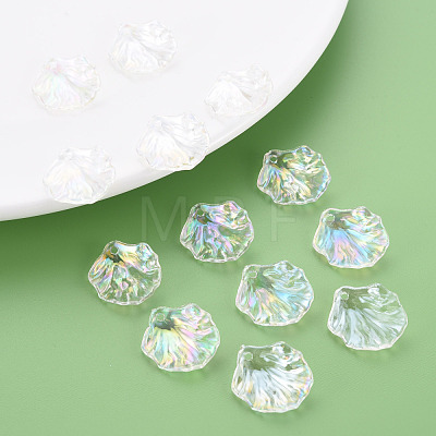 Transparent Acrylic Pendants MACR-S373-73-C02-1