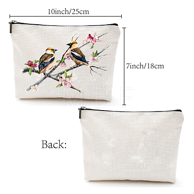 Custom Polycotton Printed Canvas Storage Bags ABAG-WH0029-135-1