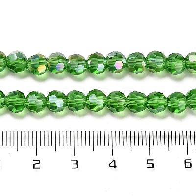 Transparent Glass Beads EGLA-A035-T6mm-B11-1