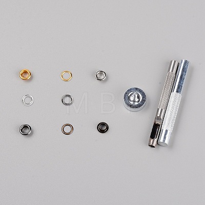 Brass Eyelets Ring DIY-SZC00001-25-1