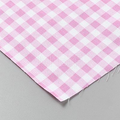 Tartan Cotton Fabric DIY-WH0816-562B-1
