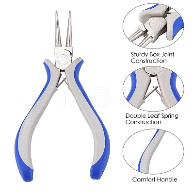 Carbon Steel Round Nose Pliers P002Y-1