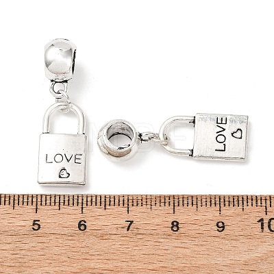 Alloy European Dangle Charms FIND-G098-11AS-1
