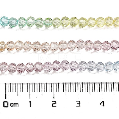 Transparent Painted Glass Beads Strands LS-DGLA-A034-T3mm-A15-1