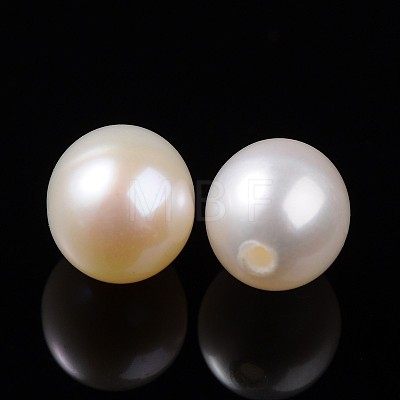 Natural Cultured Freshwater Pearl Beads OB007-1