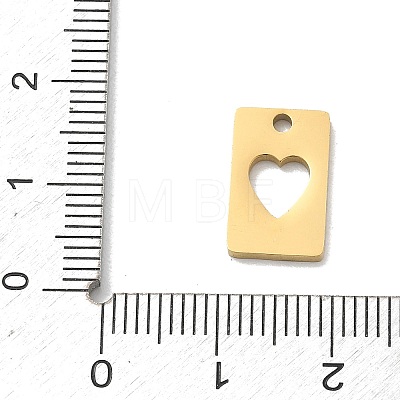 304 Stainless Steel Charms SA-CBA2714-04D-G-1