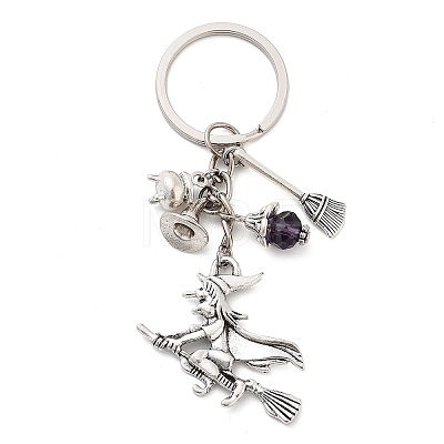 Witch Alloy Keychain KEYC-YW00112-1