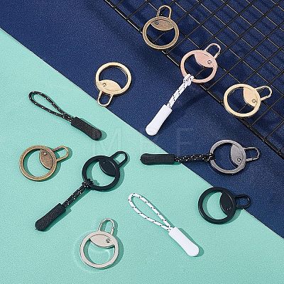  12Pcs Alloy Zipper Puller FIND-NB0002-12-1