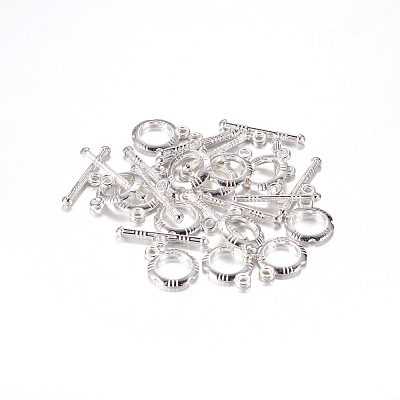 Tibetan Style Alloy Toggle Clasps LF0322Y-NFS-1