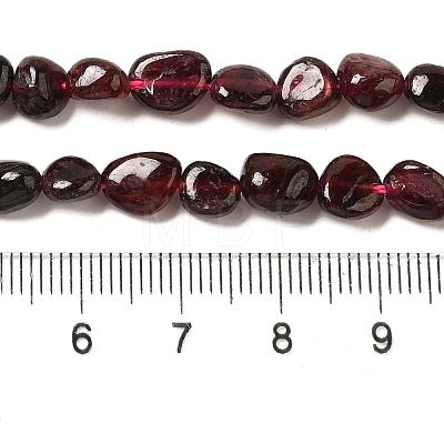 Natural Garnet Beads Strands G-L608-A06-01-1