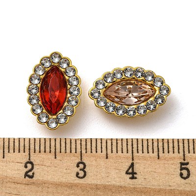 Acrylic Rhinetsone Cabochons FIND-C054-03G-1