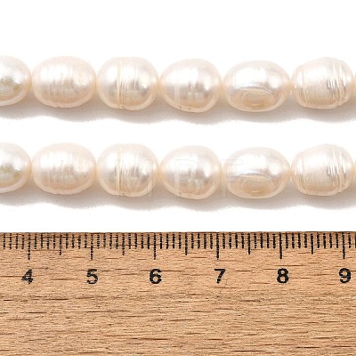 Natural Cultured Freshwater Pearl Beads Strands PEAR-I007-01E-01A-1