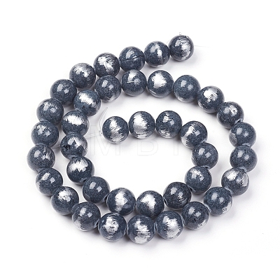 Natural Jade Beads Strands G-G833-12mm-02-1
