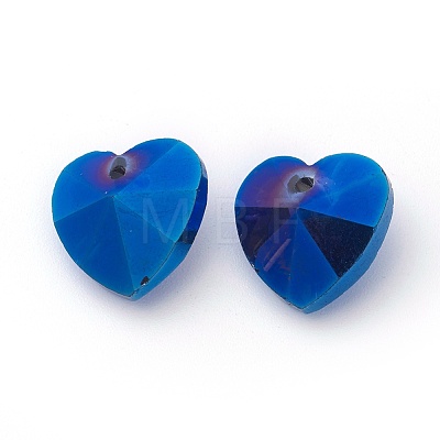 Romantic Valentines Ideas Glass Charms G030V14mm-33-1