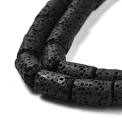 Natural Lava Rock Beads Strands G-L586-E01-13-1