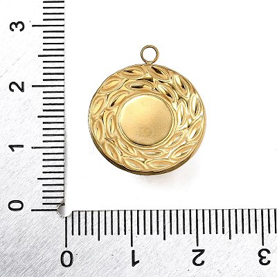 Plastic Pearl Pendants STAS-Q360-03I-G-1
