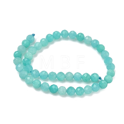 Natural Amazonite Beads Strands G-B168-A13-5mm-1