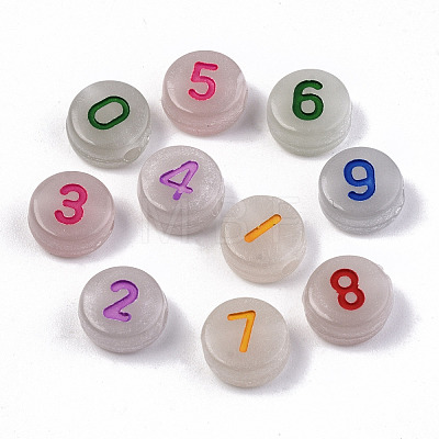 Luminous Acrylic Beads LACR-N001-001-1