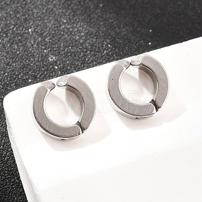201 Stainless Steel Cuff Earrings EJEW-T056-01P-03-1