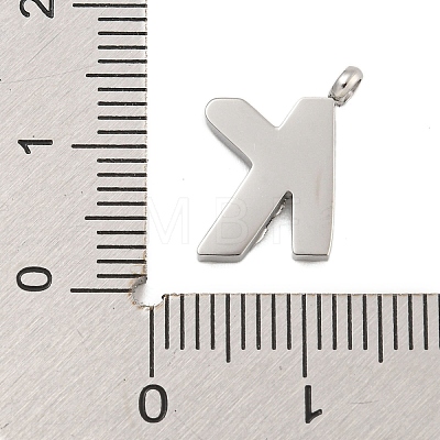 304 Stainless Steel Charms STAS-G345-01P-K-1