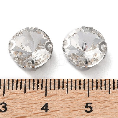 Flat Round Sew on Rhinestone RGLA-L028-07B-01-1