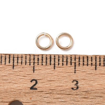 1/20 14K Gold Filled Open Jump Rings KK-G164-04G-03-1