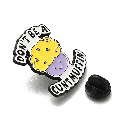 Animal Safety Don't be a Cuntmuffim Enamel Pins JEWB-L016-07EB-14-1