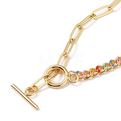 Chain Necklaces NJEW-JN03229-04-1